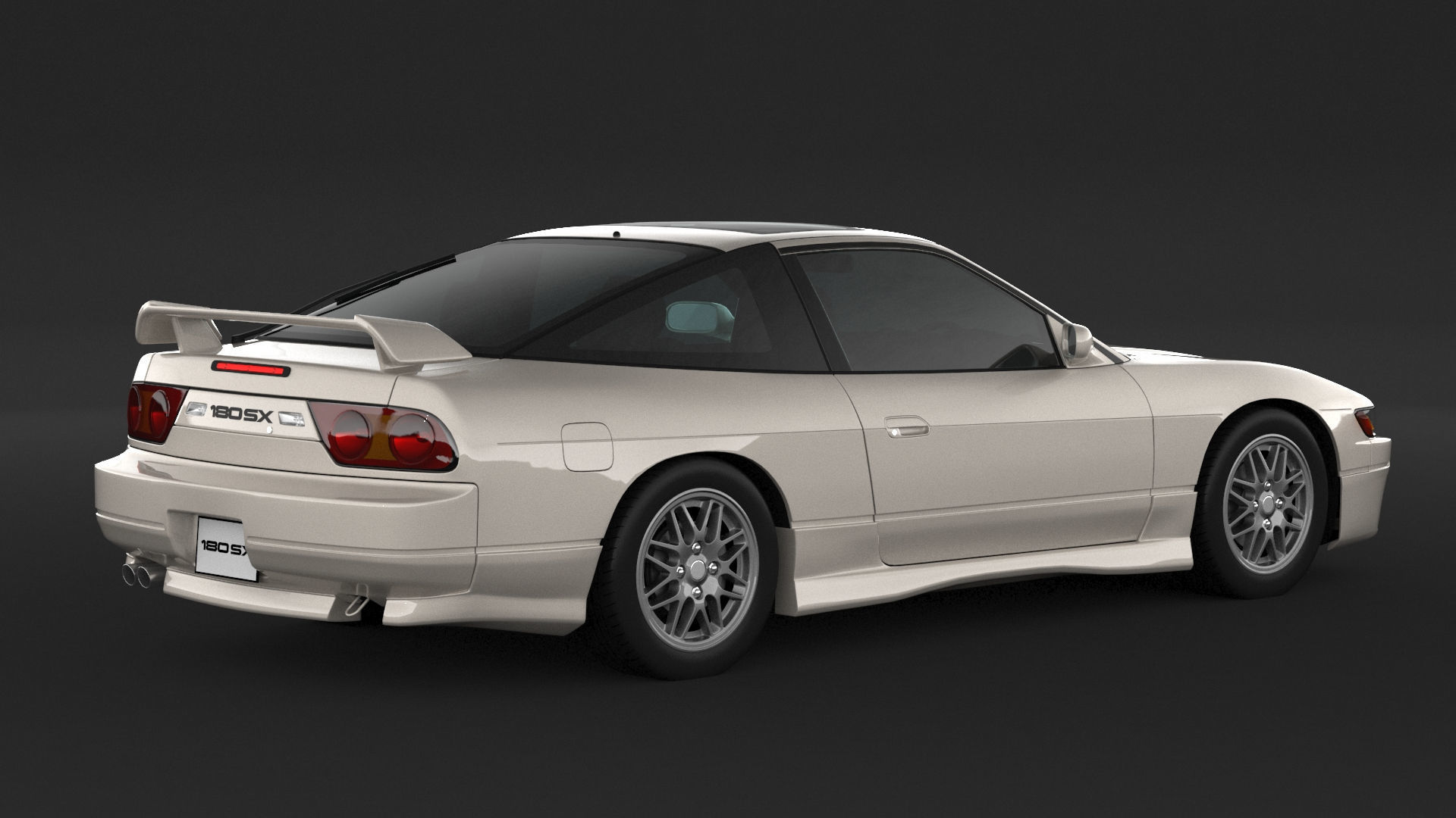 Nissan 180SX Sileighty 3D model | CGTrader