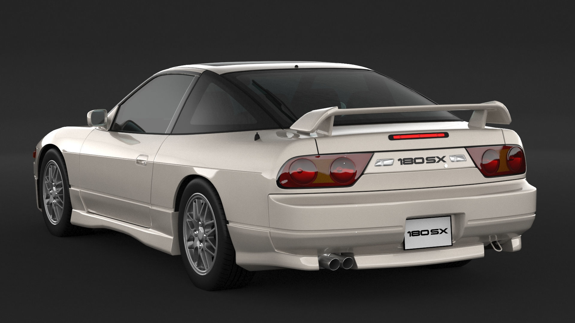 Nissan 180SX Sileighty 3D model | CGTrader
