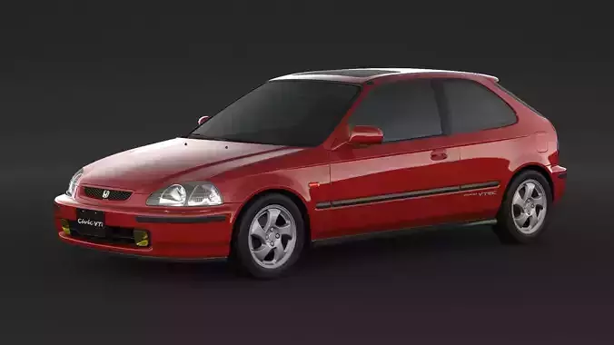 Honda Civic VTI 3D model