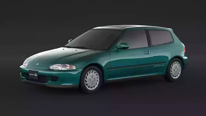 Honda Civic SI 3D model