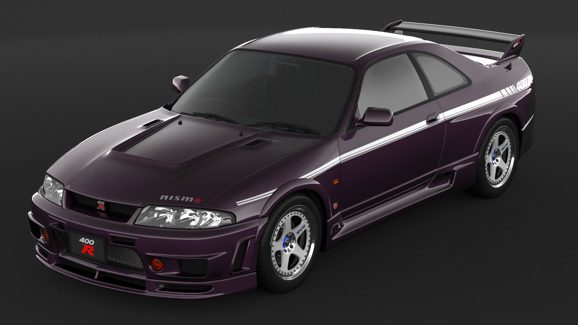 Nissan Skyline R33 400R 3D model_11
