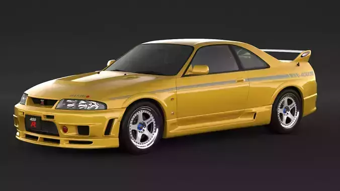 Nissan Skyline R33 400R 3D model