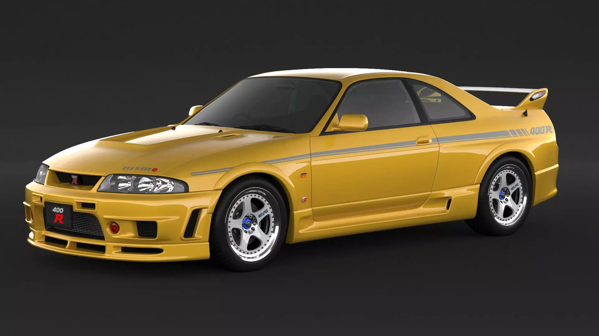 Nissan Skyline R33 400R 3D model_0