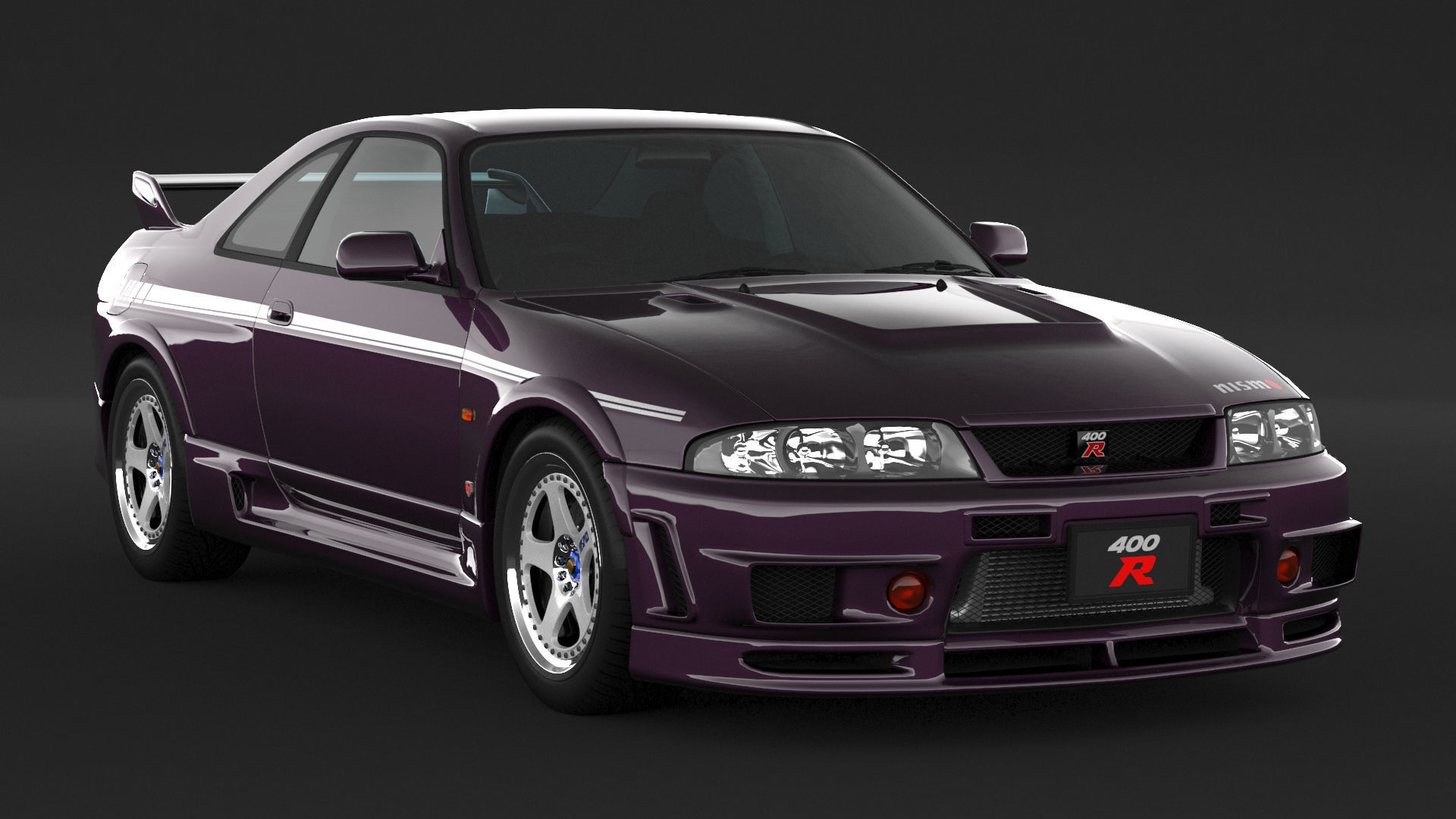 Nissan Skyline R33 400R 3D model_5