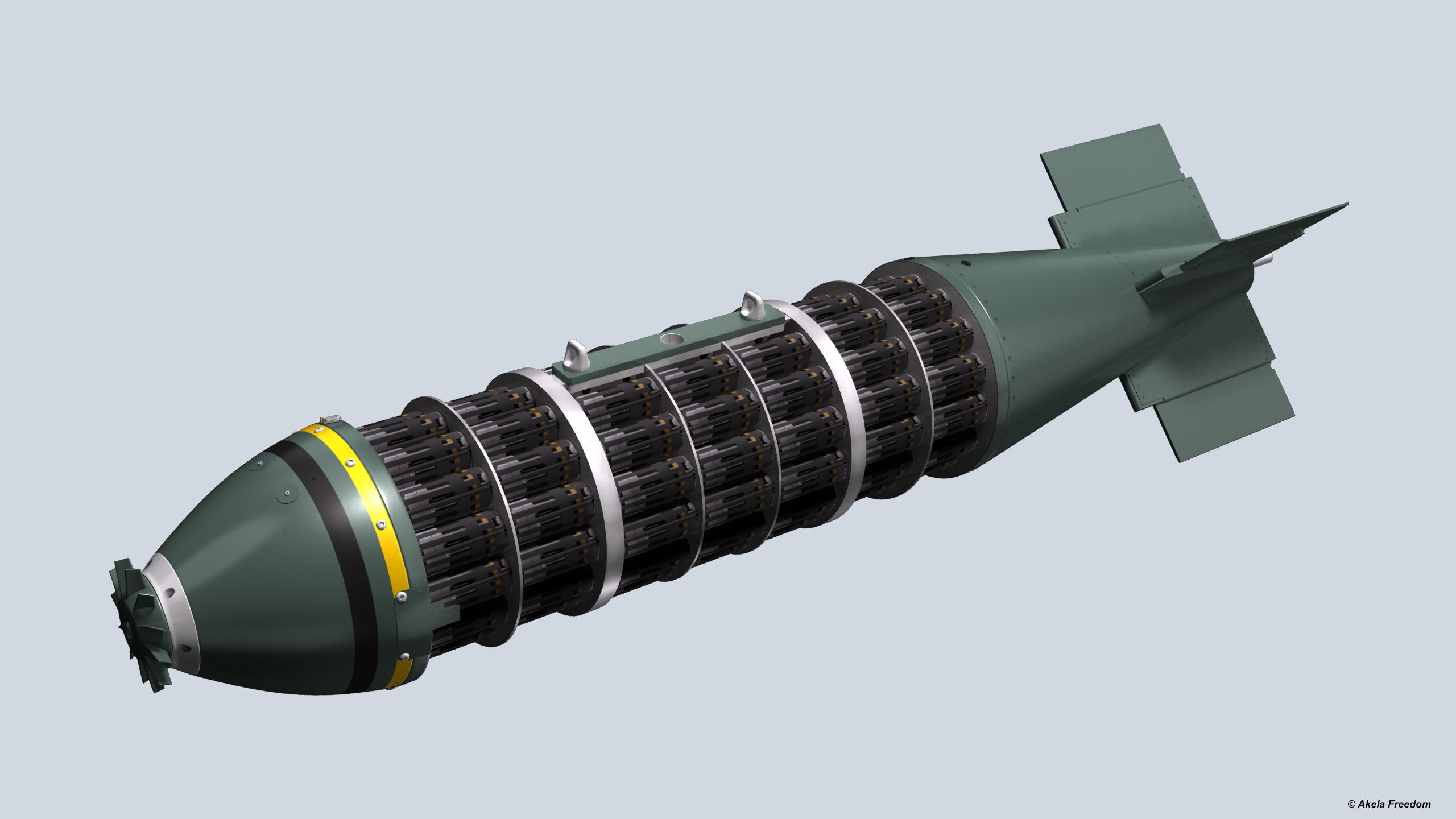 BL755 Cluster Bomb 3D model_3