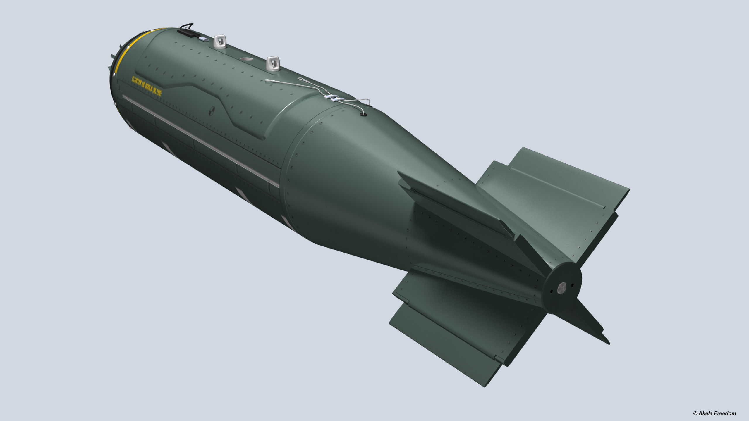 BL755 Cluster Bomb 3D model_1