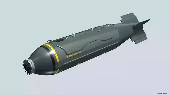 BL755 Cluster Bomb 3D model