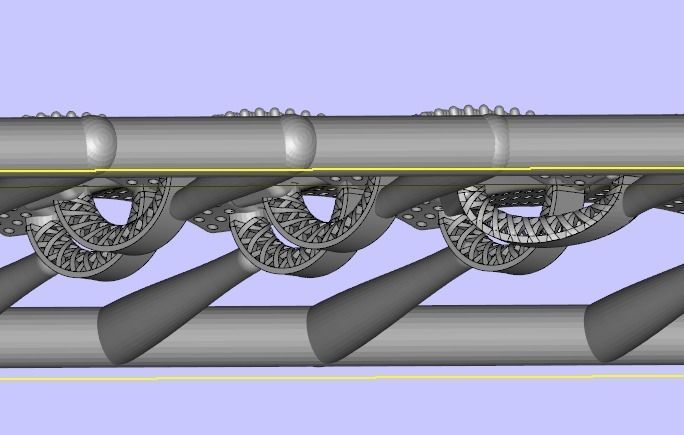 MIAMI CUBAN LINK CHAIN BRACELET OE NECKLACE 3D print model 3D print model_6