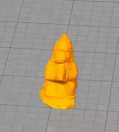 God Ram Lakshman Sita and Hanuma statues 3D print model