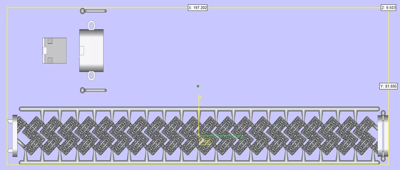 Unique Cuban Link Chain  3D print model_0