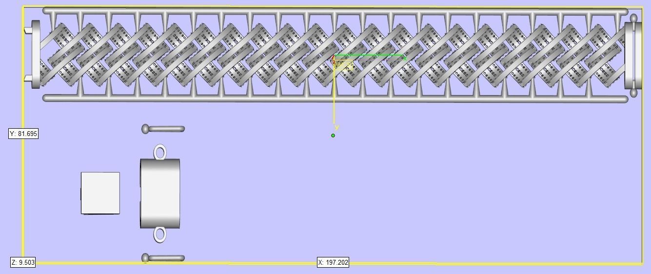 Unique Cuban Link Chain  3D print model_2