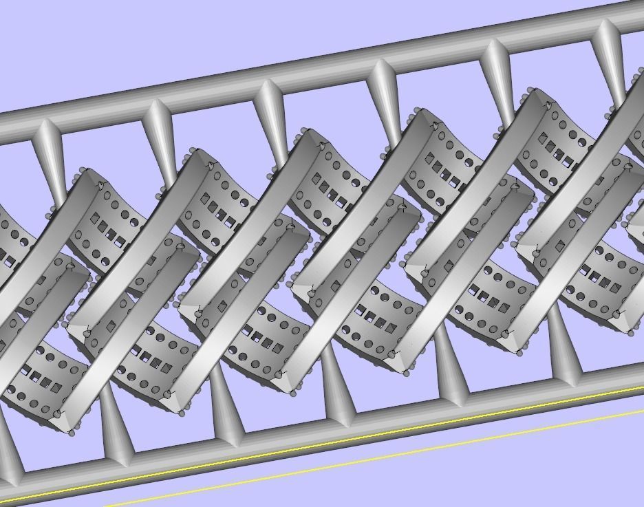 Unique Cuban Link Chain  3D print model_8