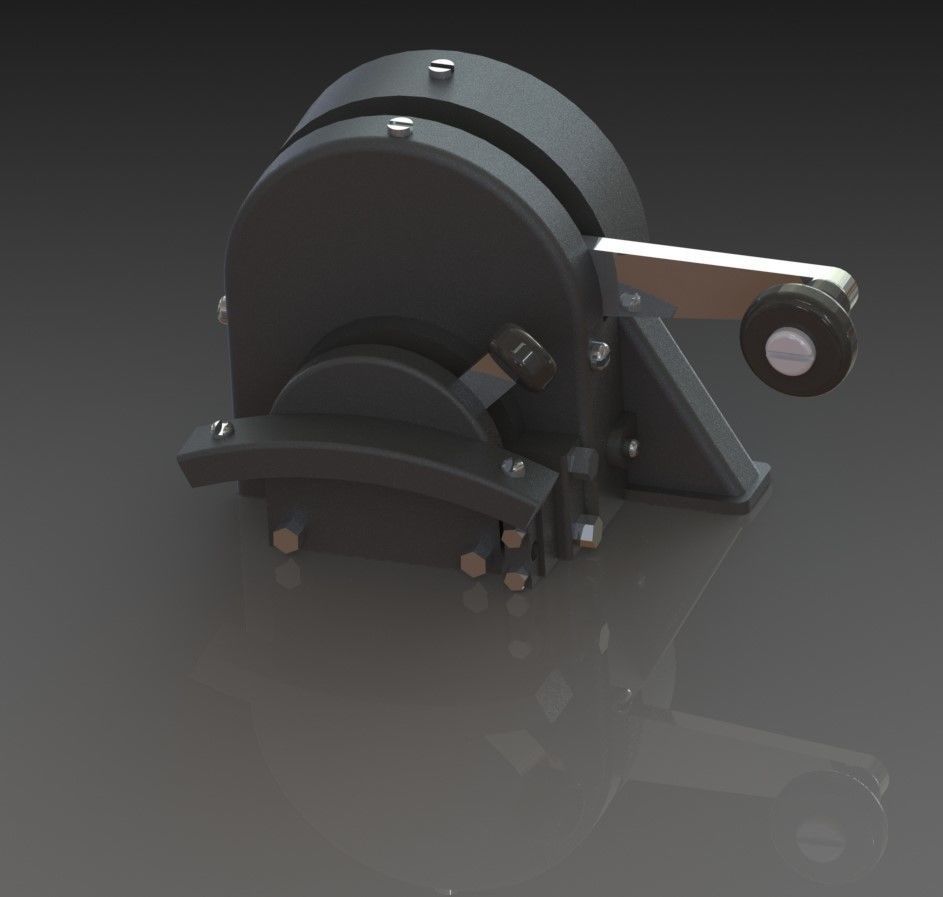Spitfire Hight definition work Cockpit STL FILES 3D print model 3D print model_37
