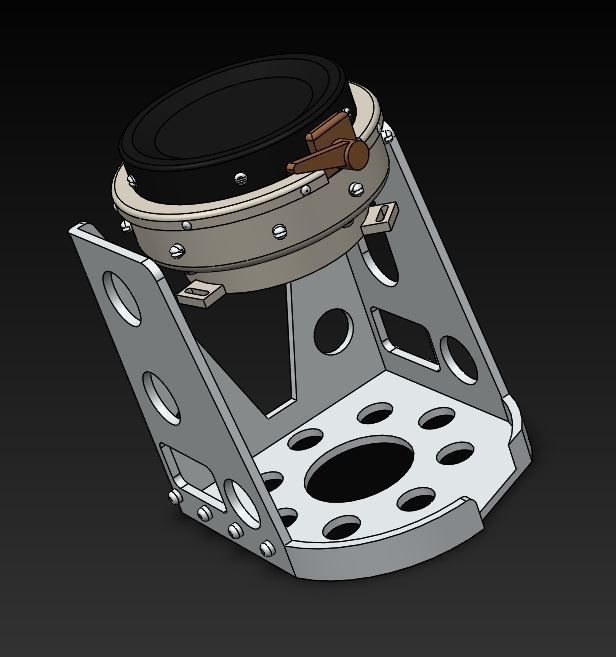 Spitfire Hight definition work Cockpit STL FILES 3D print model 3D print model_12