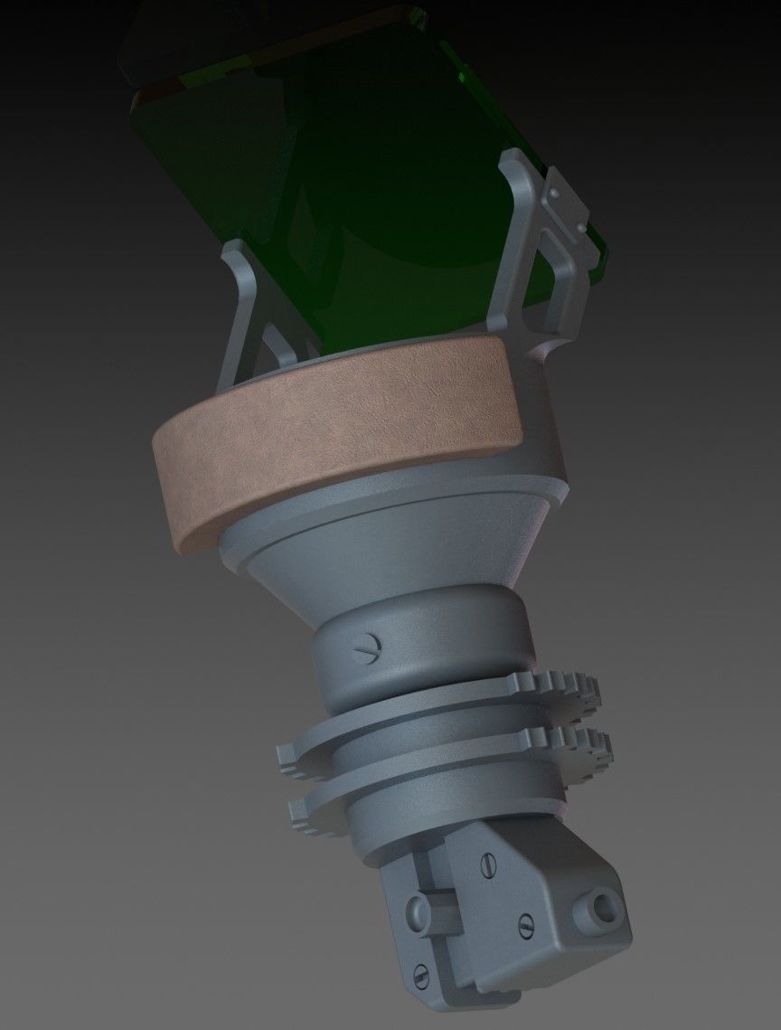 Spitfire Hight definition work Cockpit STL FILES 3D print model 3D print model_38