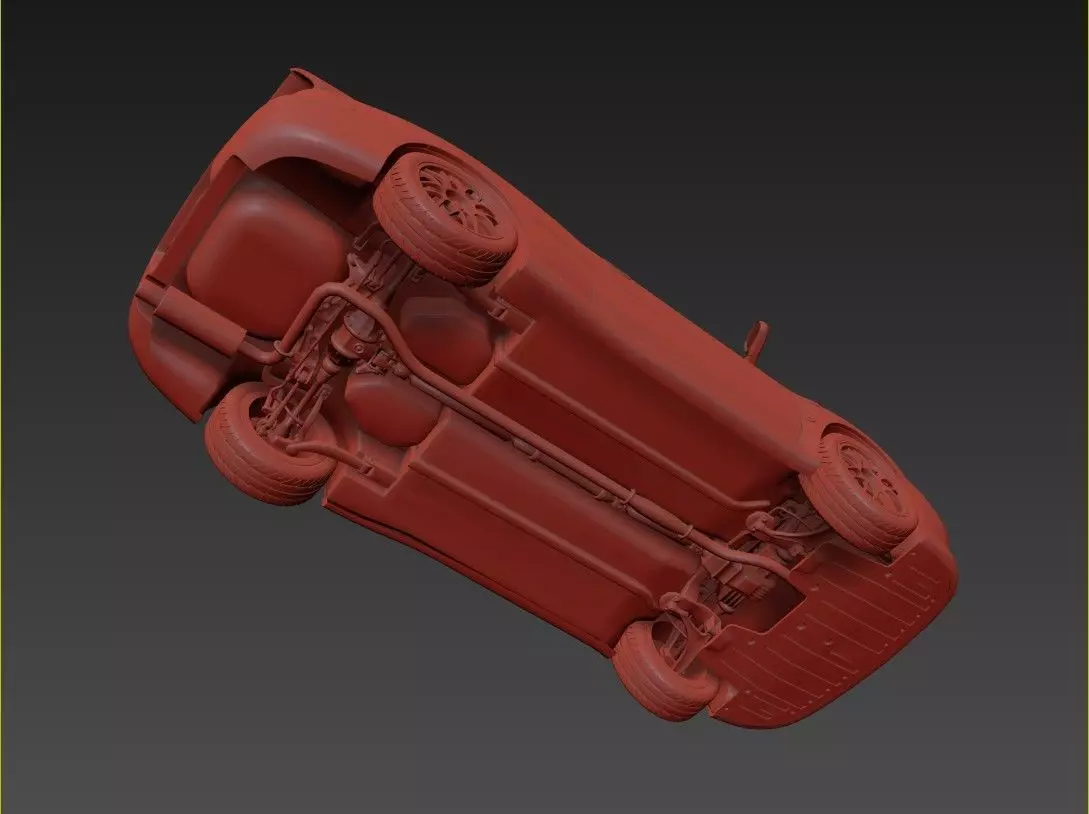 Subaru Impreza 22b STI 3D model_15