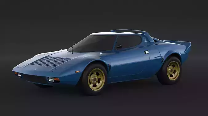 Lancia Stratos HF 3D model
