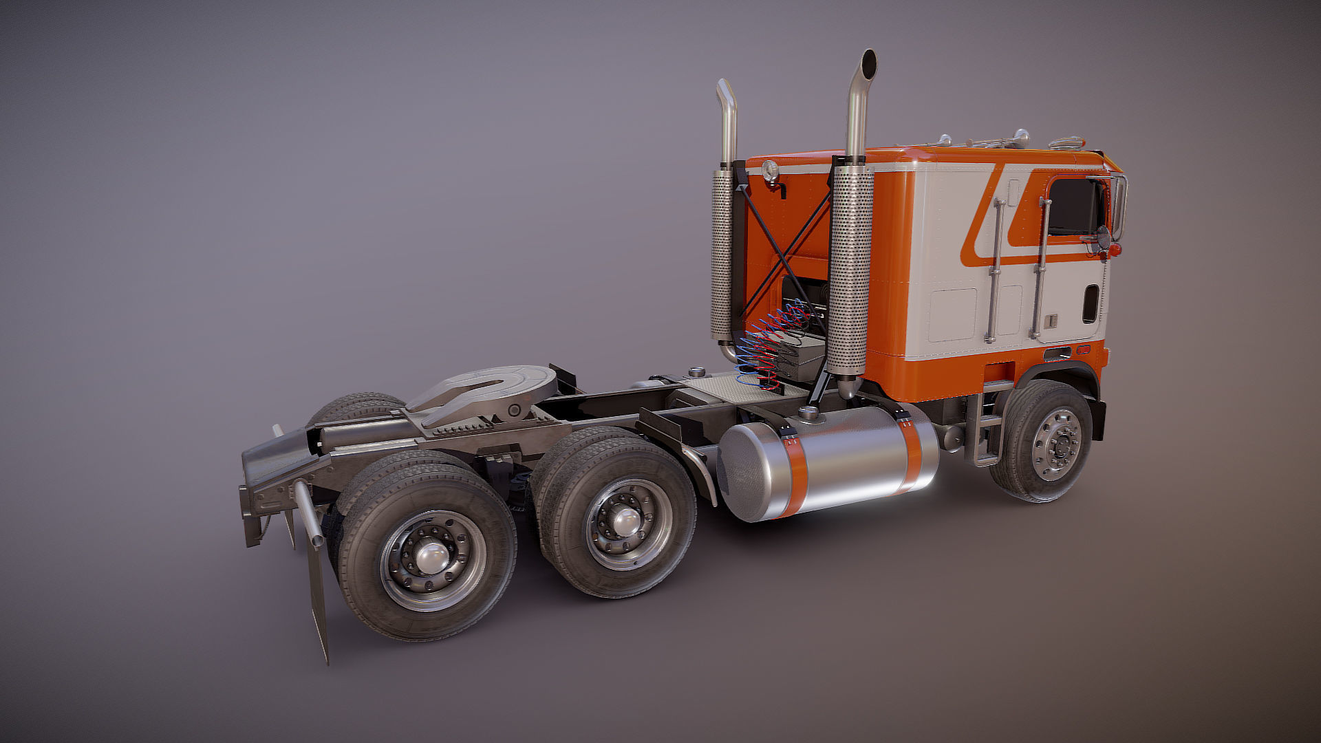 Freightliner FLT cabovers  3D Model Collection_25