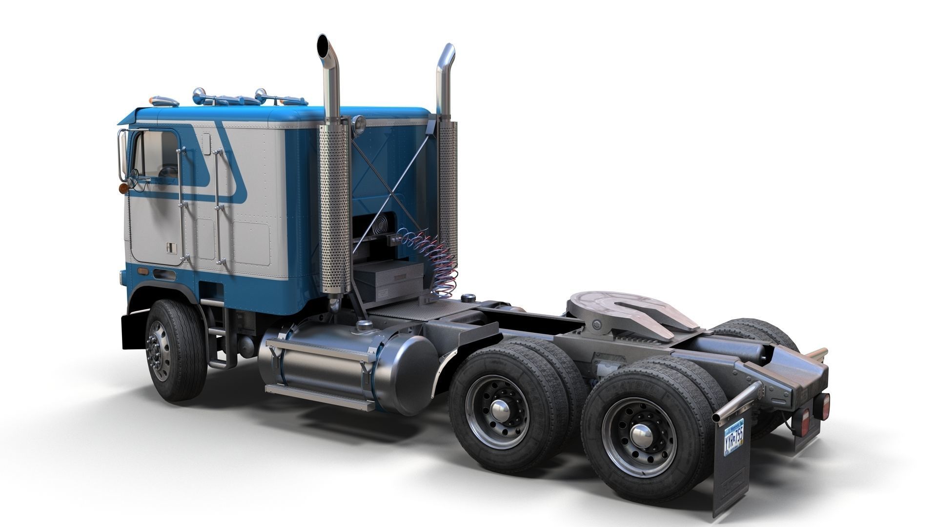 Freightliner FLT cabovers  3D Model Collection_8