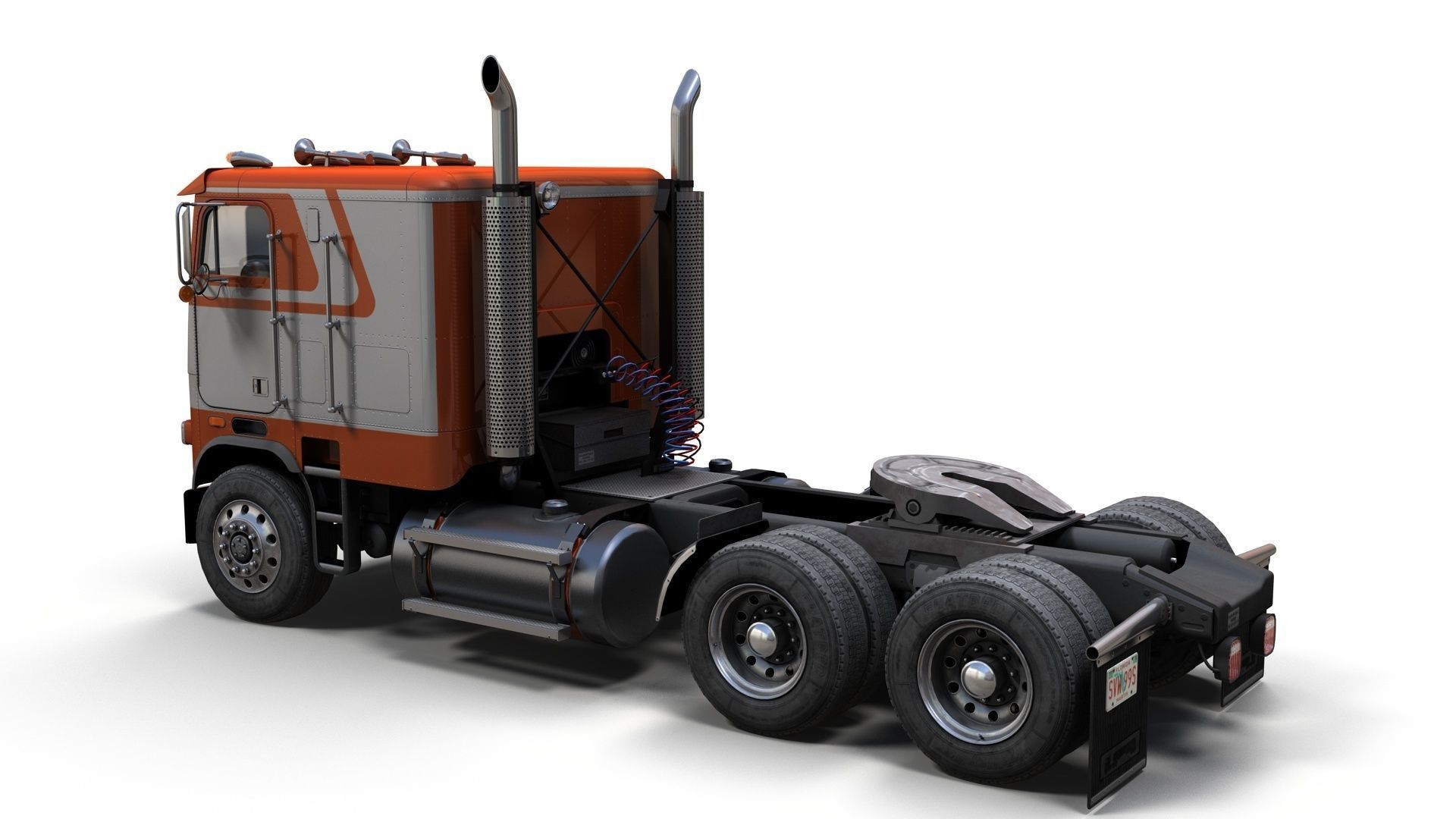 Freightliner FLT cabovers  3D Model Collection_13