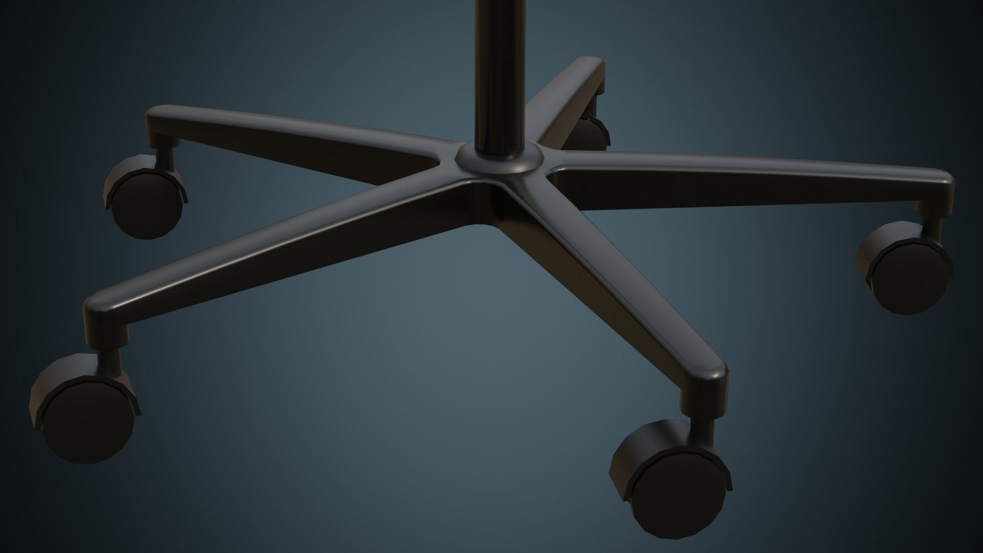 IV Stand 1A Low-poly 3D model_6
