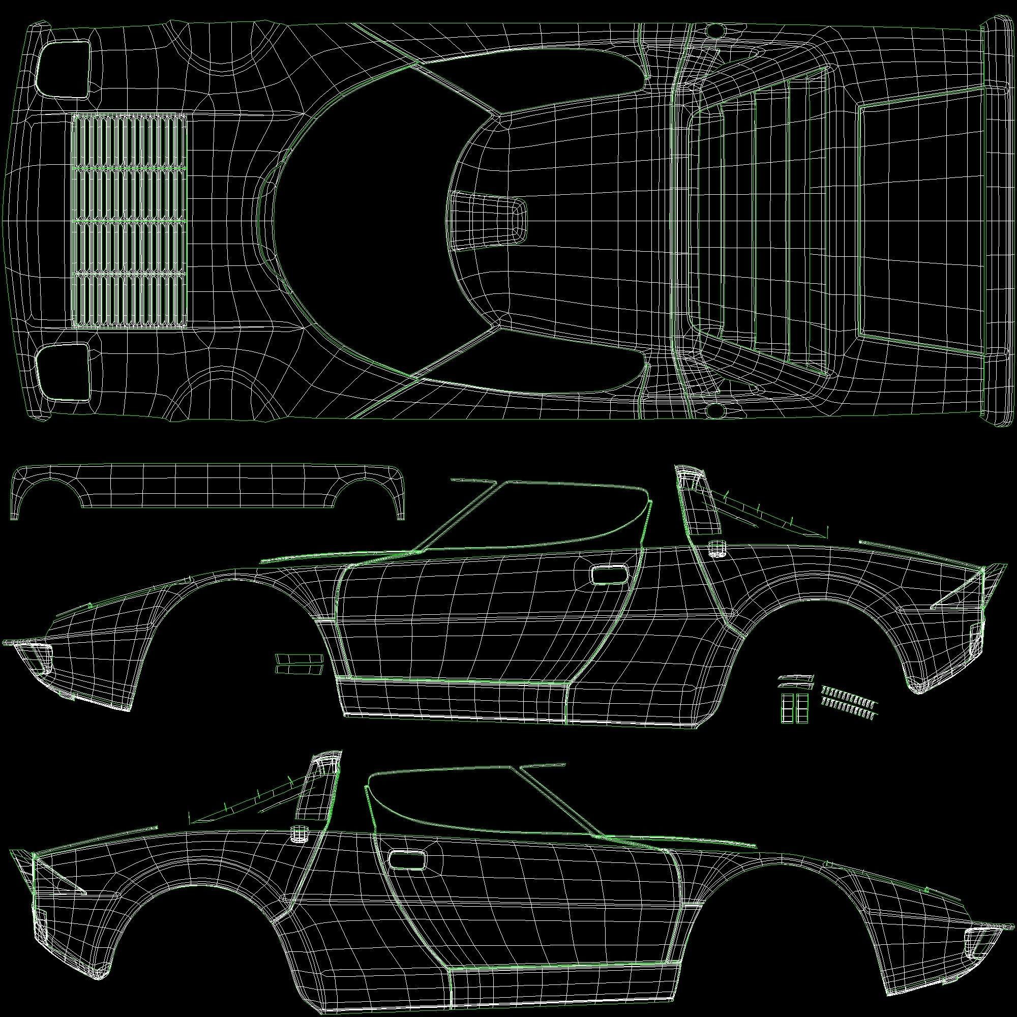 Lancia Stratos HF Rally  3D model_17