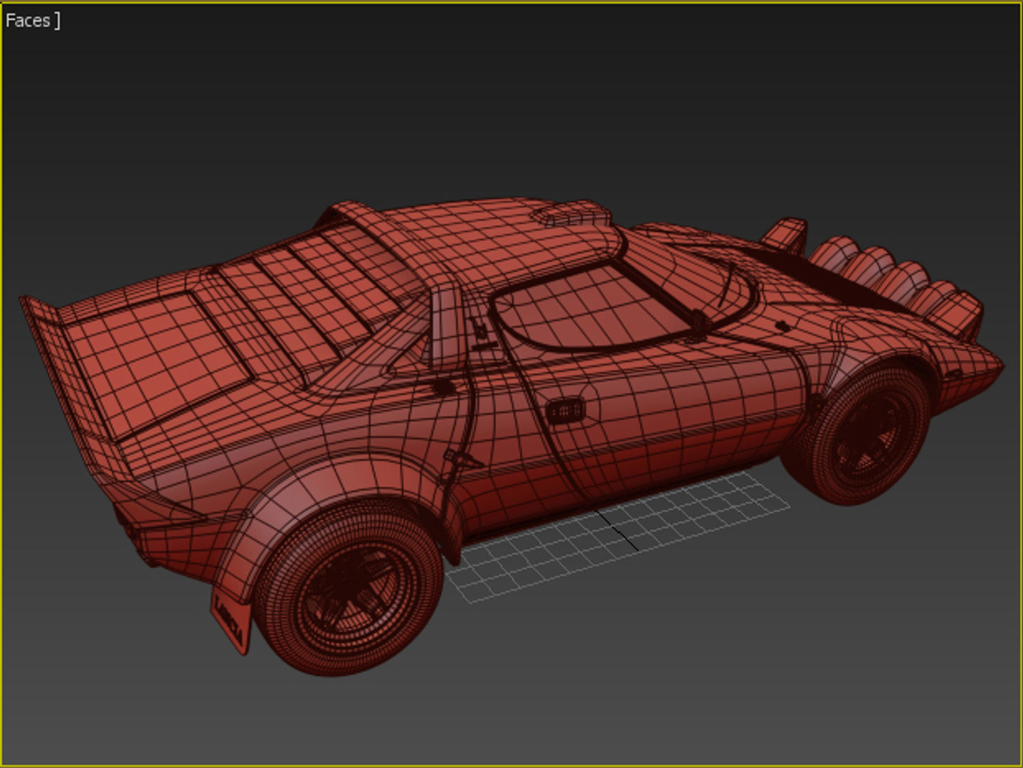 Lancia Stratos HF Rally  3D model_15