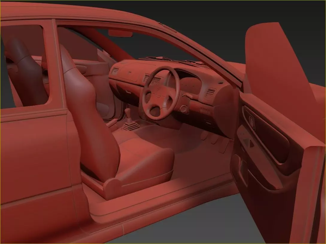 Subaru Impreza WRX STI 3D model_13