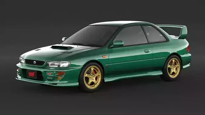 Subaru Impreza WRX STI 3D model
