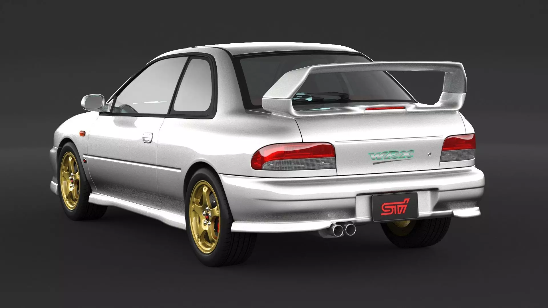 Subaru Impreza WRX STI 3D model_3