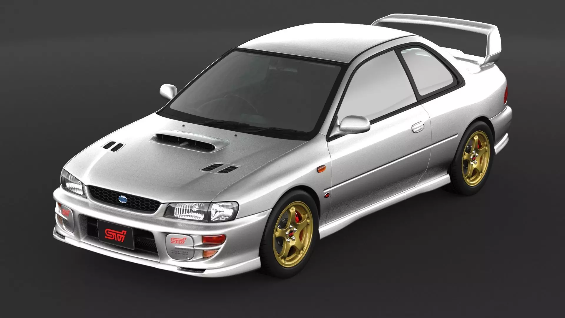 Subaru Impreza WRX STI 3D model_5