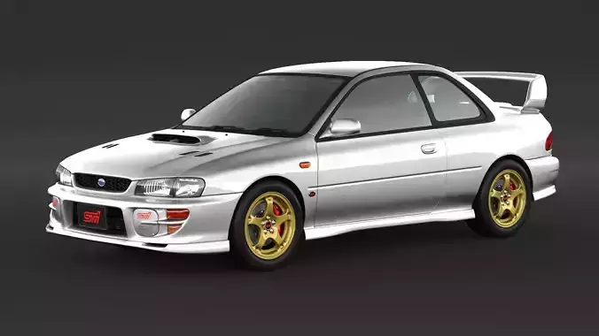 Subaru Impreza WRX STI 3D model