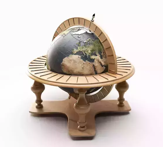 World Globe Model