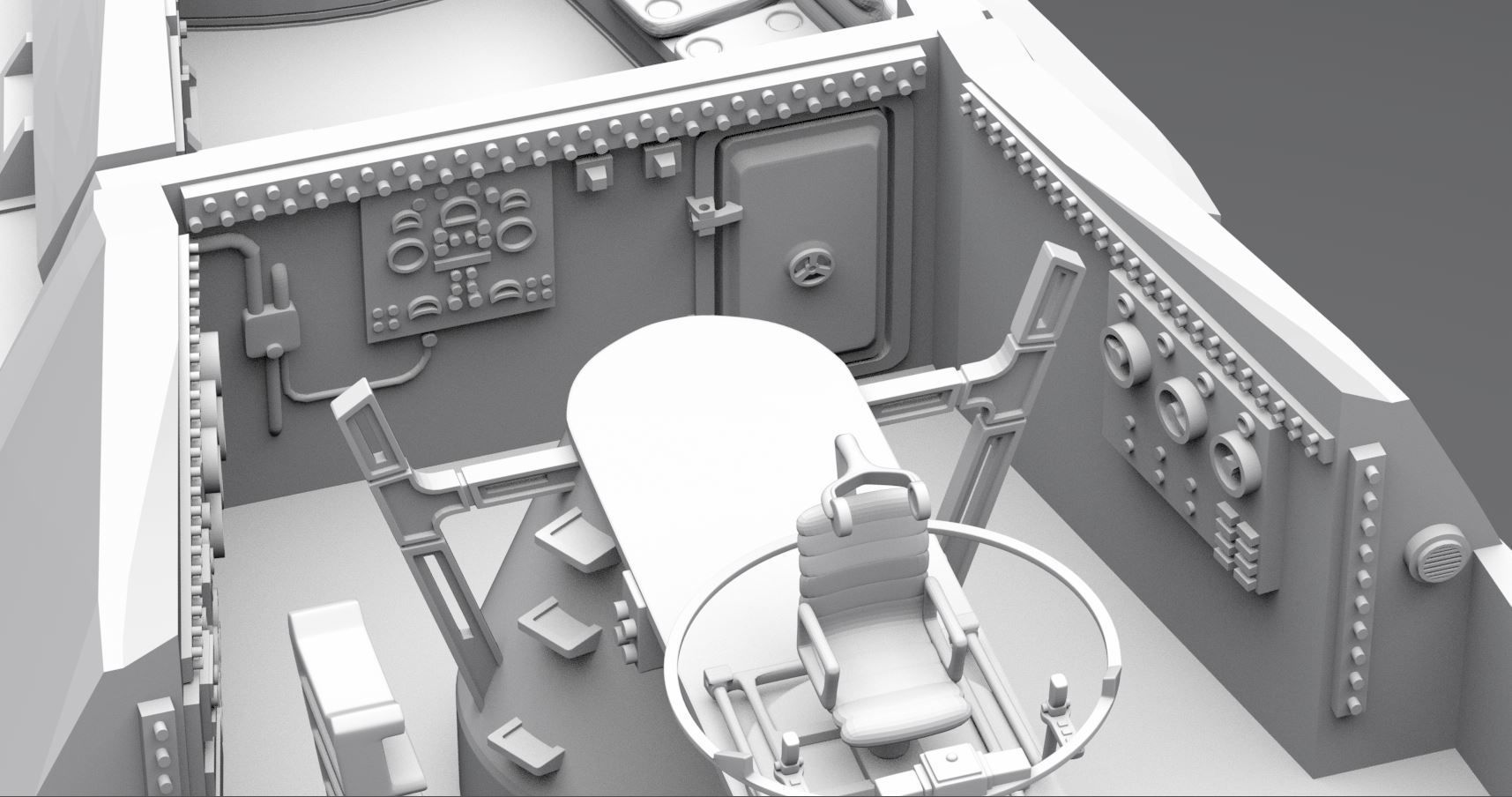 Proteus Scale model 3D print model_3