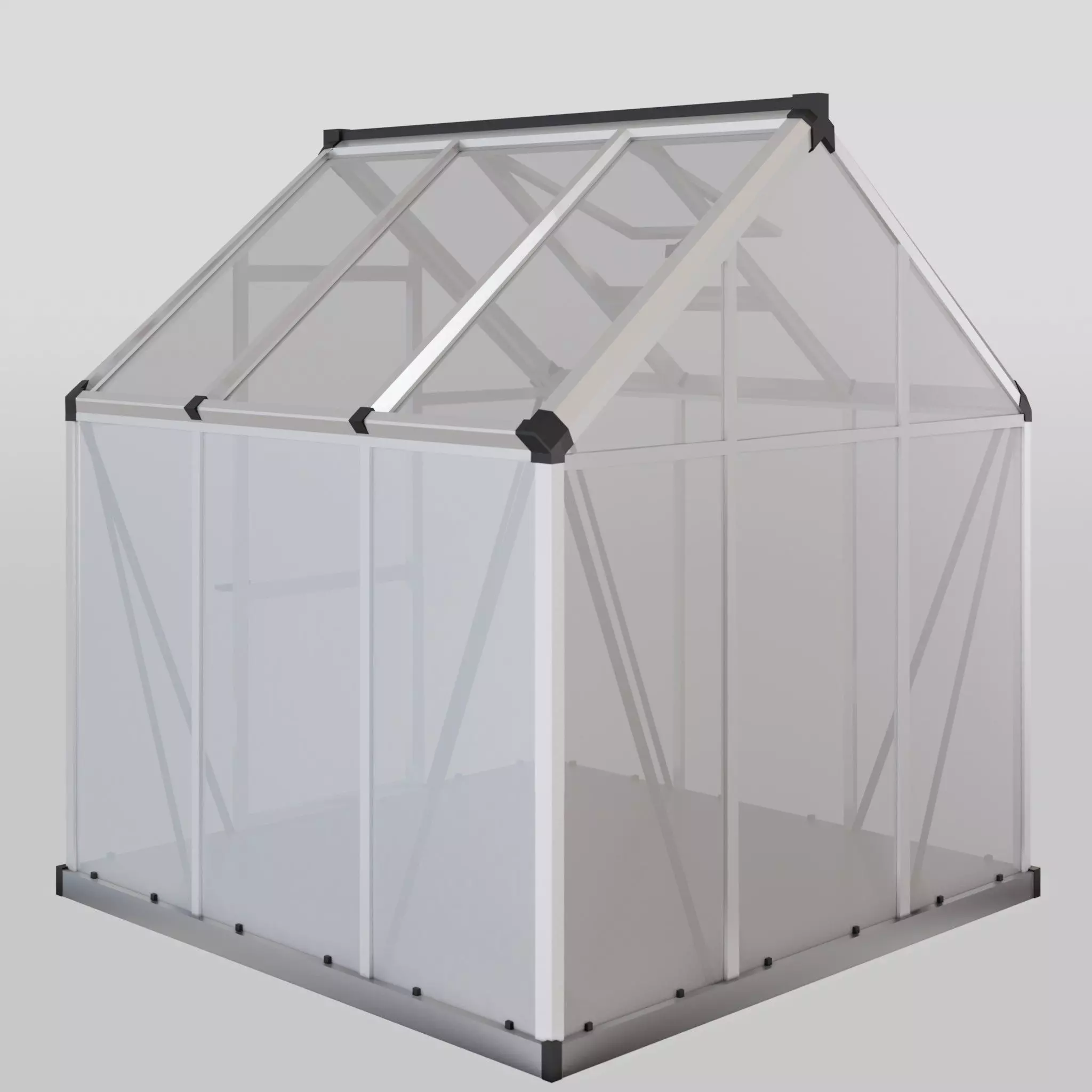 Mythos Greenhouse 3D Model Low-poly 3D model_0