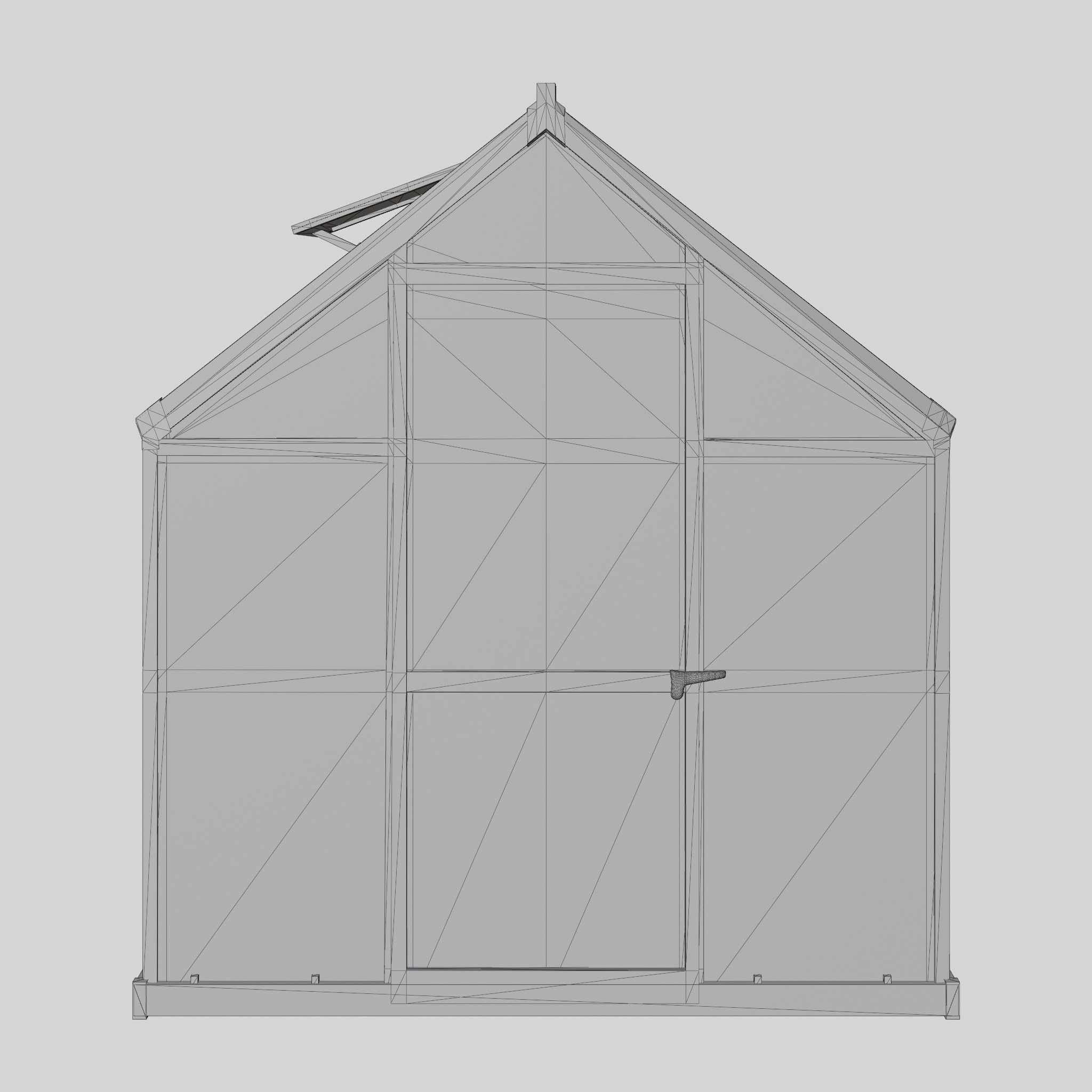Mythos Greenhouse 3D Model Low-poly 3D model_8
