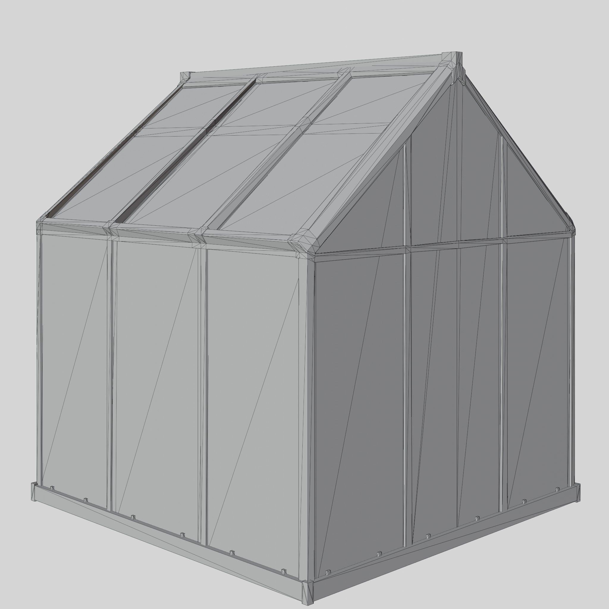 Mythos Greenhouse 3D Model Low-poly 3D model_6