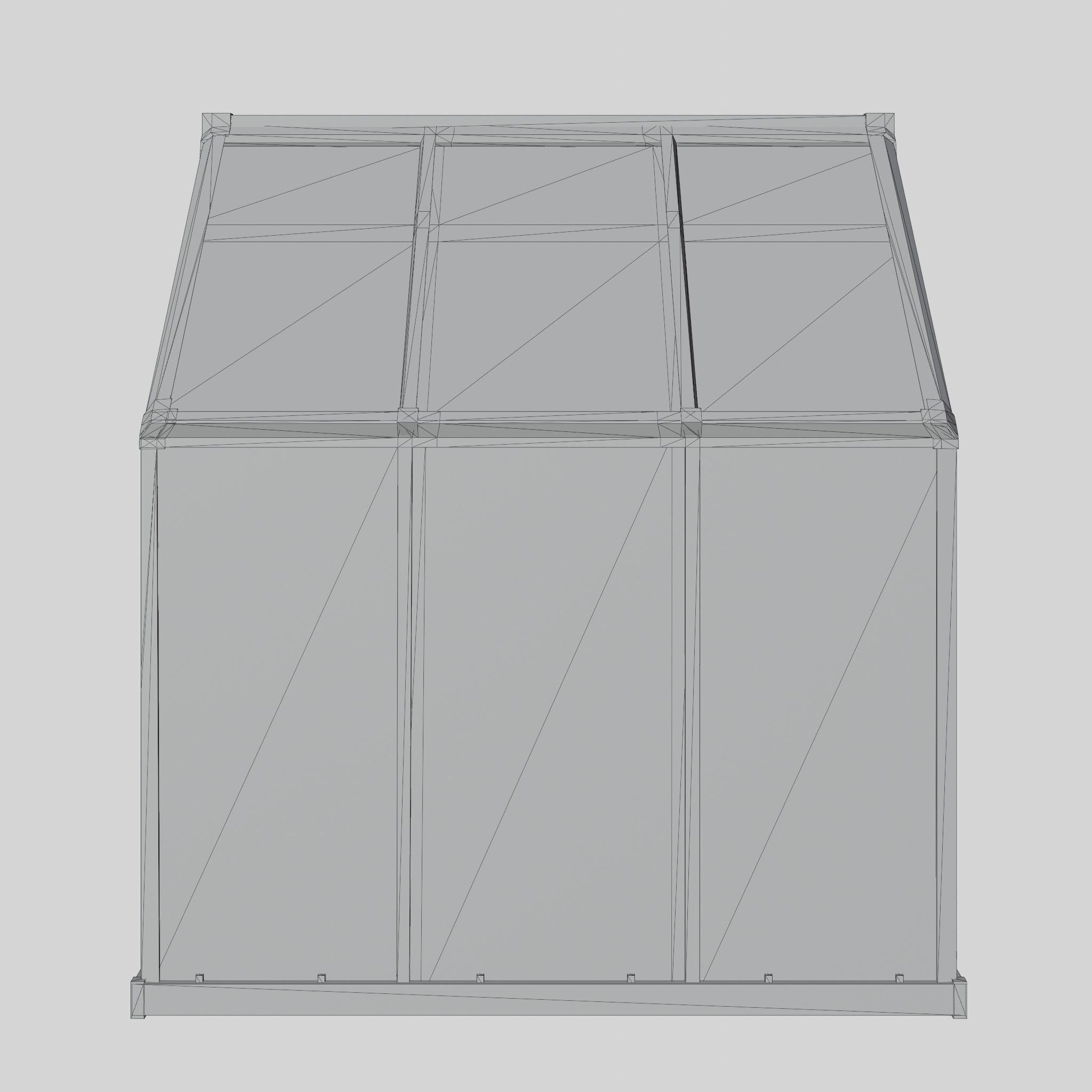 Mythos Greenhouse 3D Model Low-poly 3D model_7