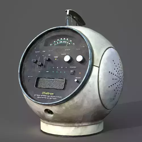 Retro radio player Weltron 2001