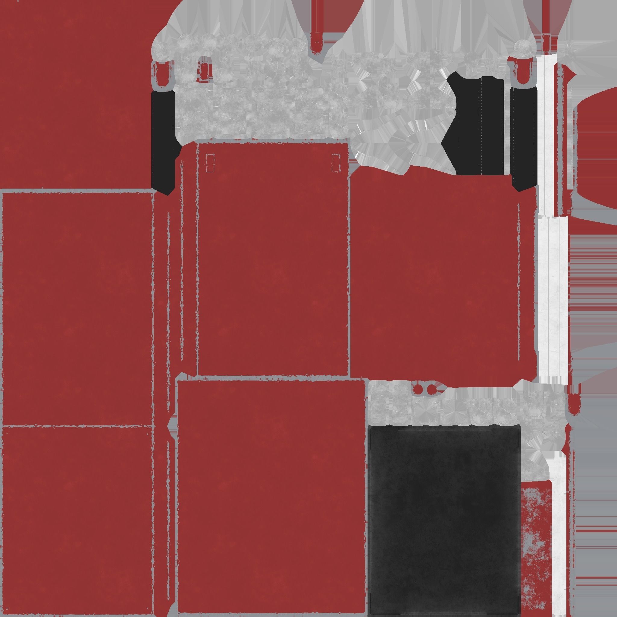 Tool Cabinet Low-poly 3D model_5