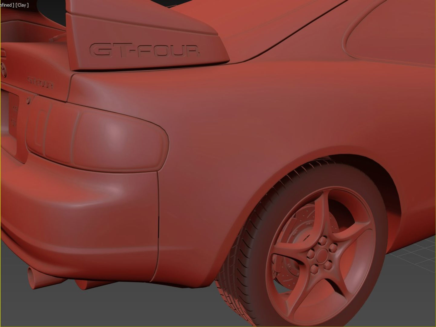 Toyota Celica GT-FOUR 3D model_10