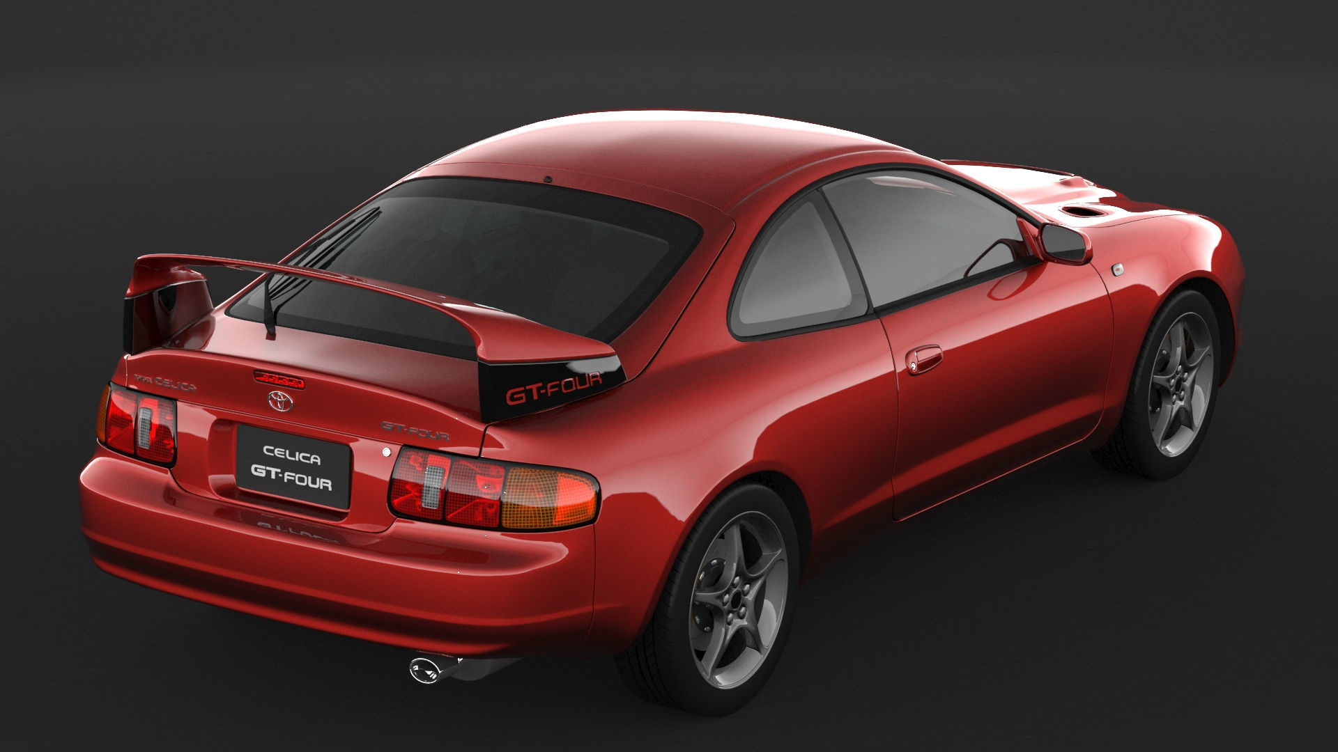 Toyota Celica GT-FOUR 3D model_6