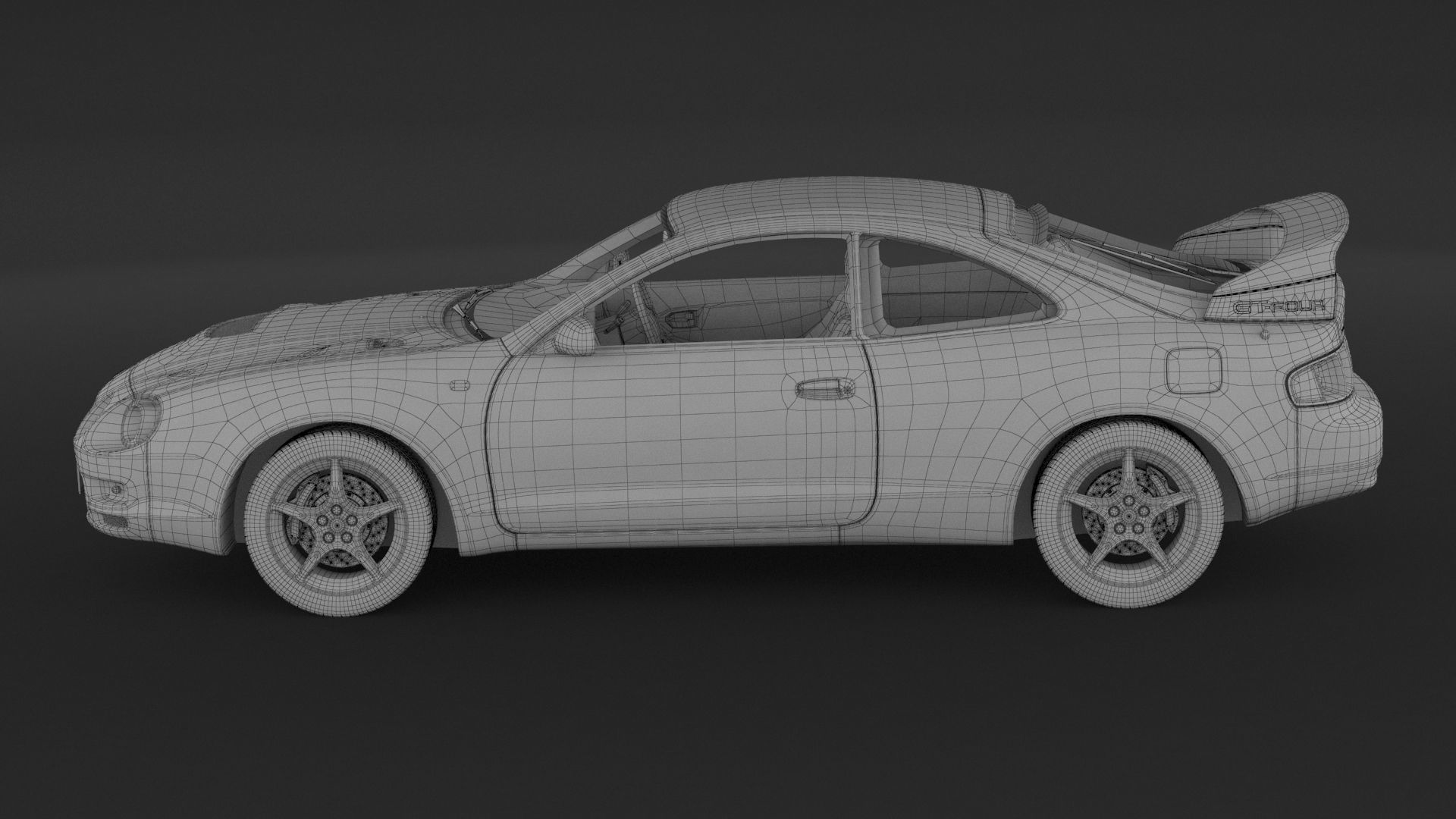 Toyota Celica GT-FOUR 3D model_9