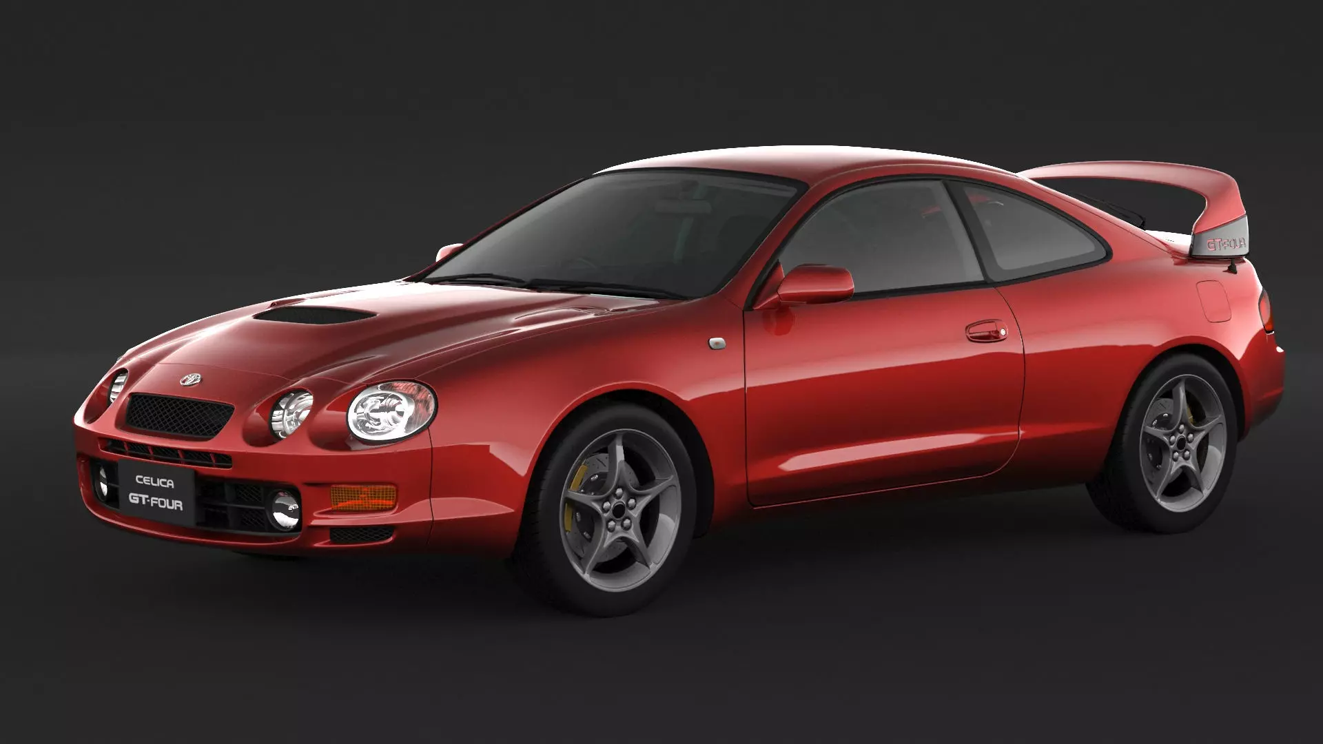 Toyota Celica GT-FOUR 3D model_0