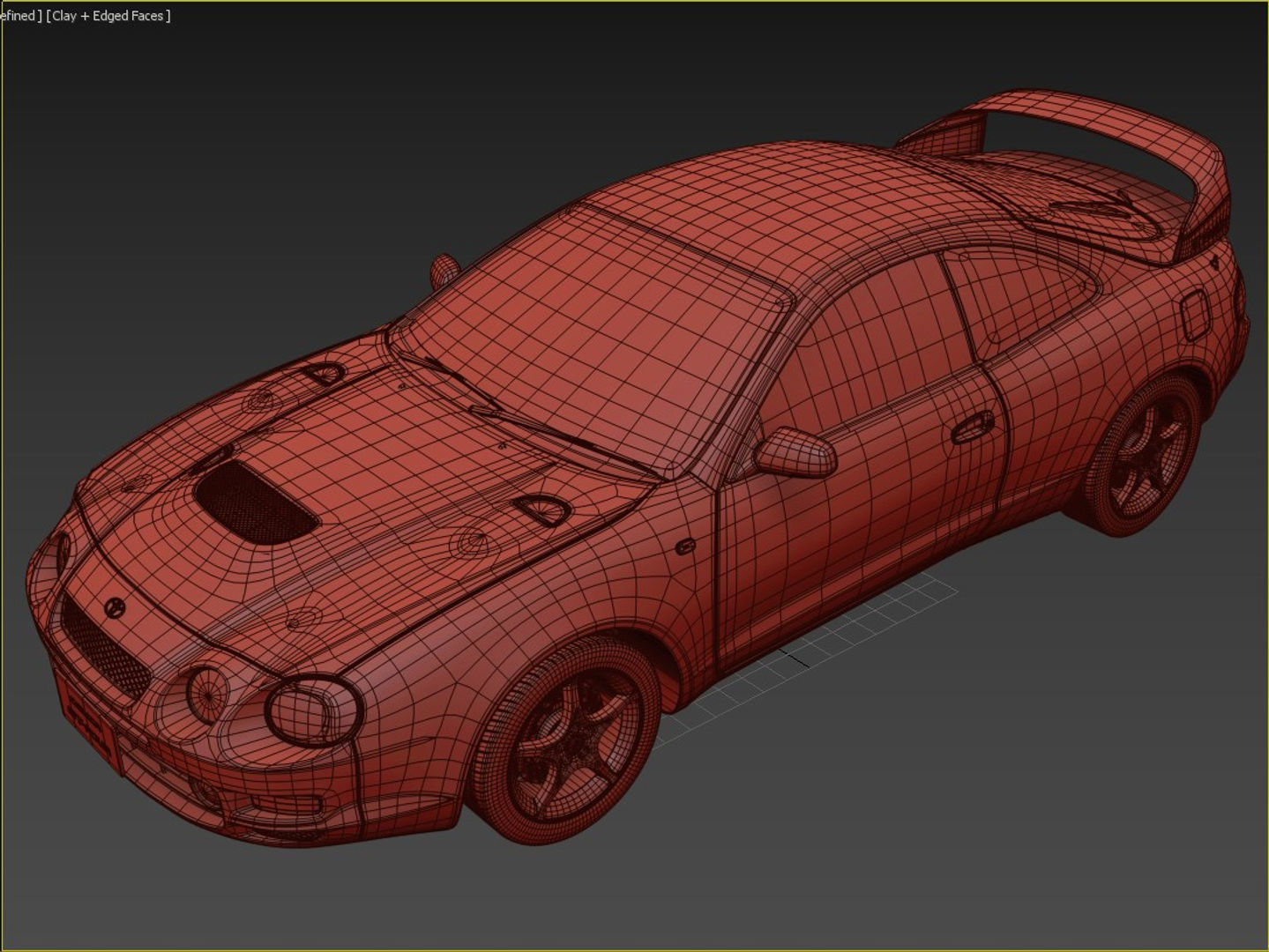Toyota Celica GT-FOUR 3D model_14
