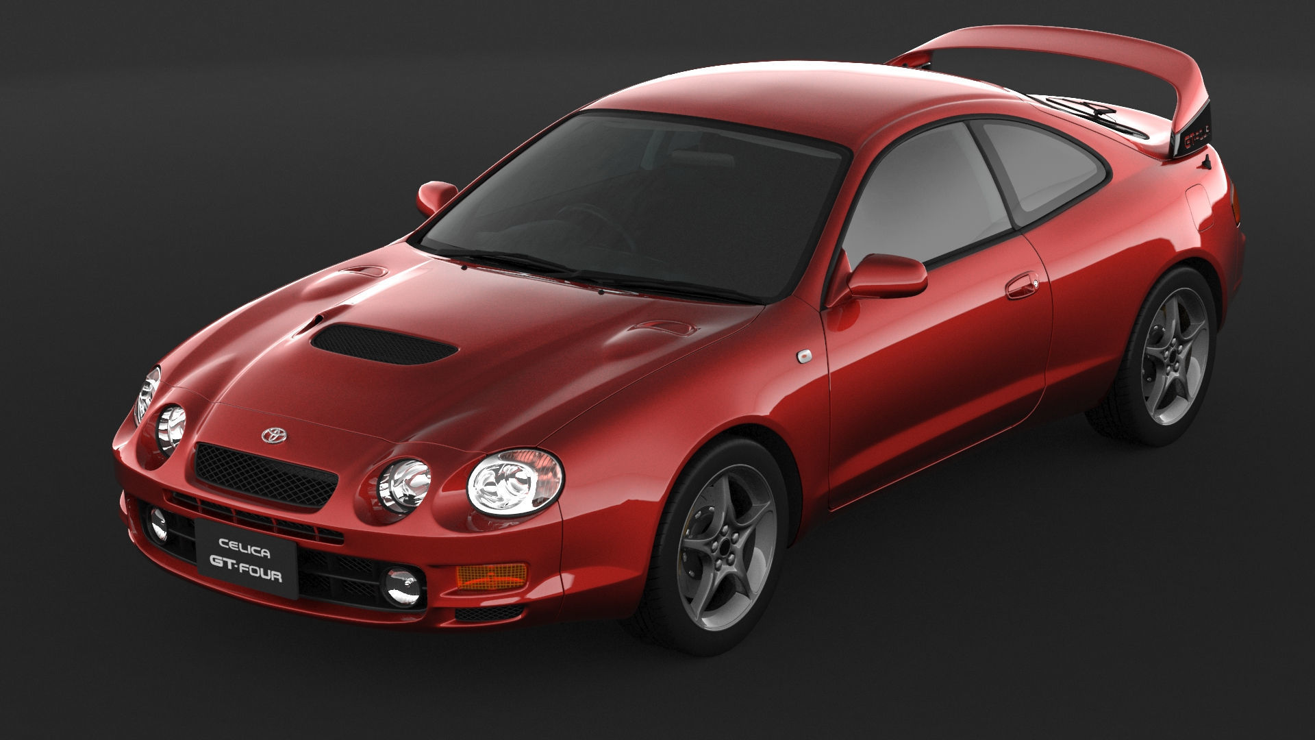 Toyota Celica GT-FOUR 3D model_5