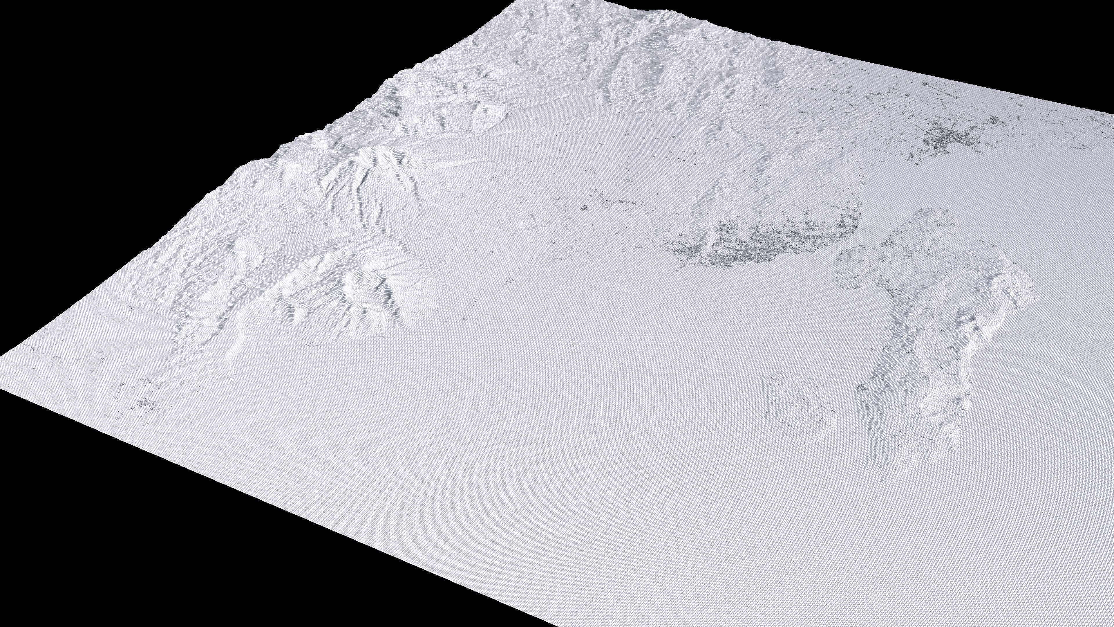 Davao Philippines City Landscape 3D Model 3D model_3