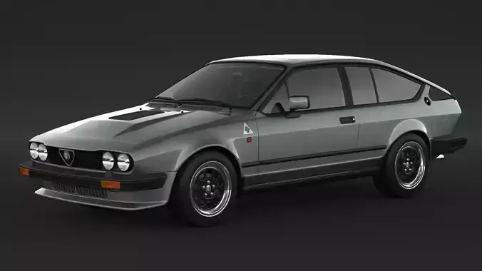 Alfa Romeo Alfetta GTV6 3D model