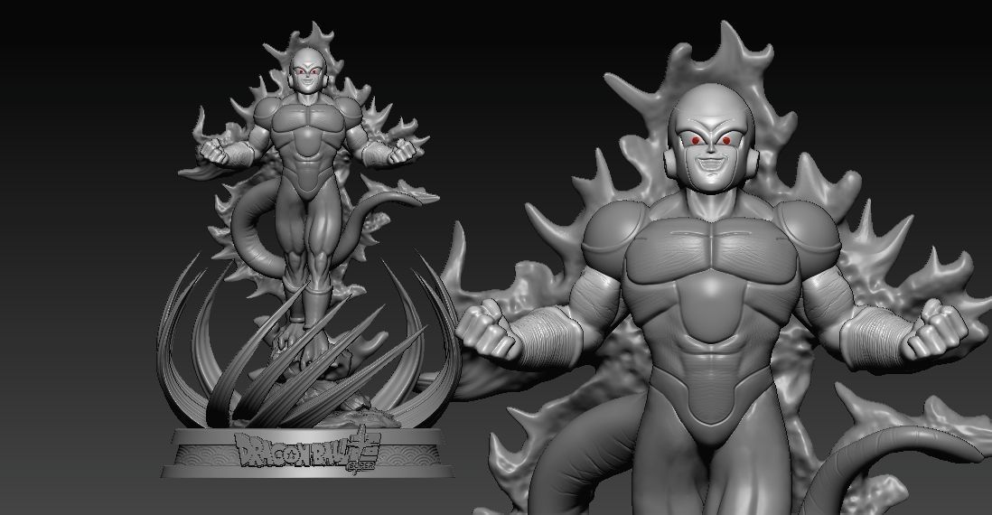 BLACK FRIEZA - DRAGONBALL - 3D PRINT MODEL 3D print model_3