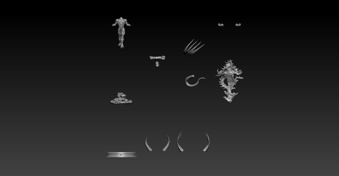 BLACK FRIEZA - DRAGONBALL - 3D PRINT MODEL 3D print model_4